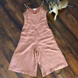 Rust Jumpsuit